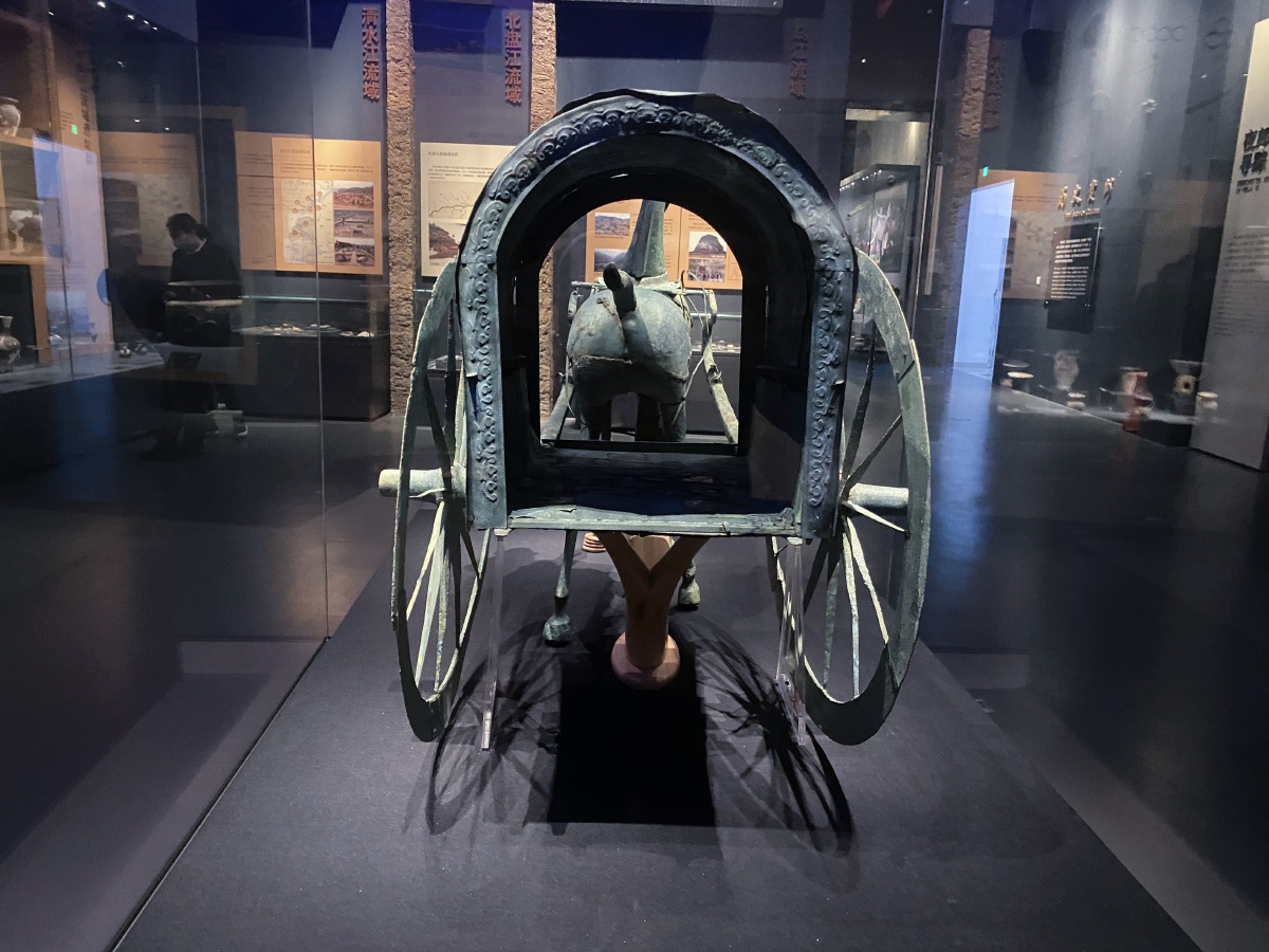 贵州省博物馆里的汉代铜马车……令人着迷 - 指尖来回 - 图虫