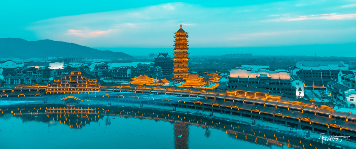 湖州龙之梦乐园太湖古镇湖州人家门口的迪士尼