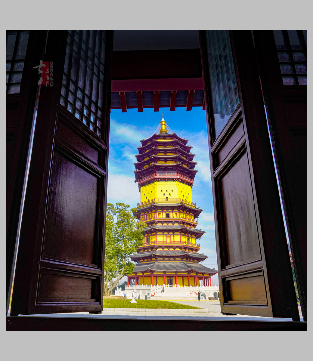 疏钟过远陂清音正古朴泰州市高港区寿胜寺始建于南宋1945年因抗日战火