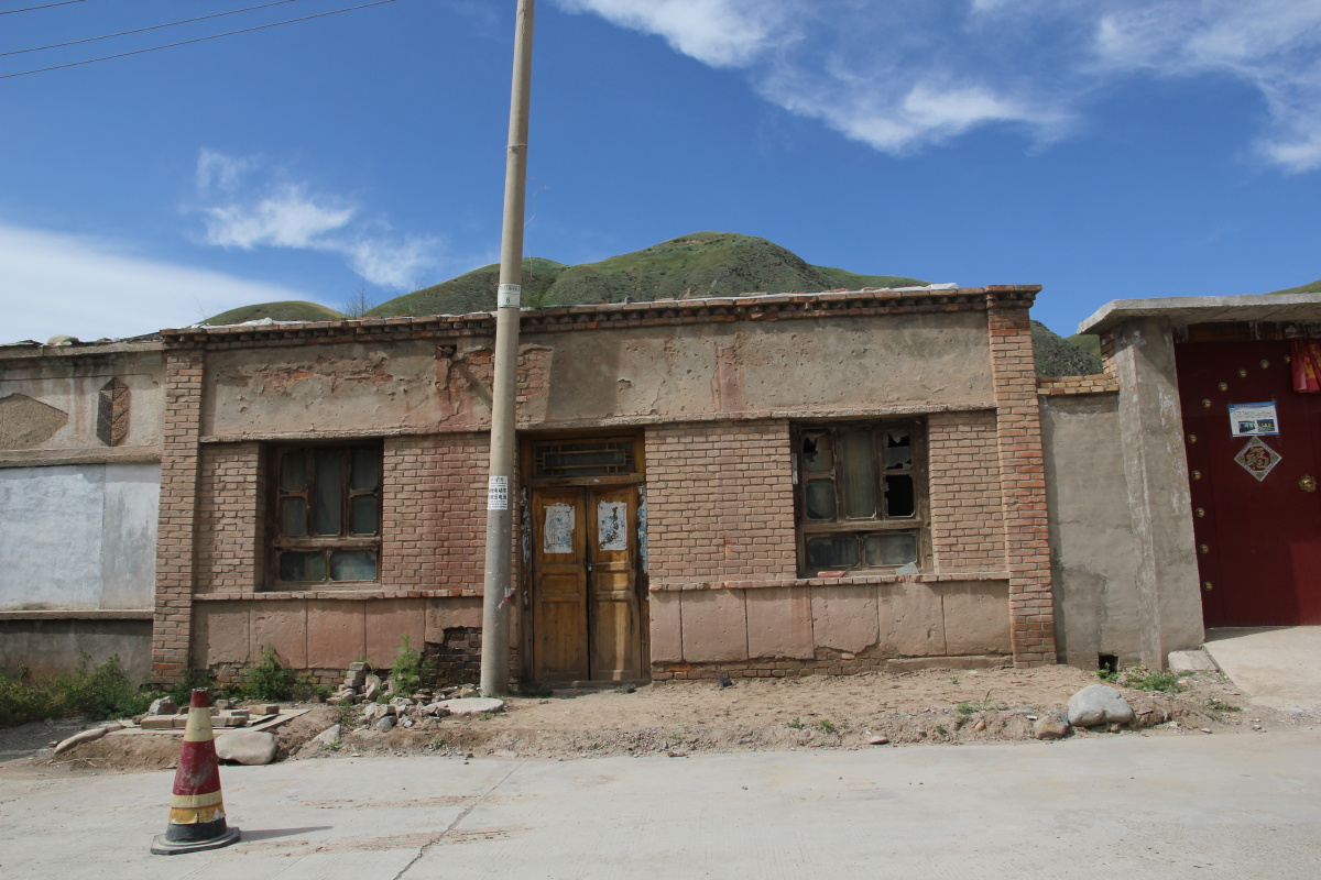 古浪县十八里铺村的旧房子,见证了一个世纪