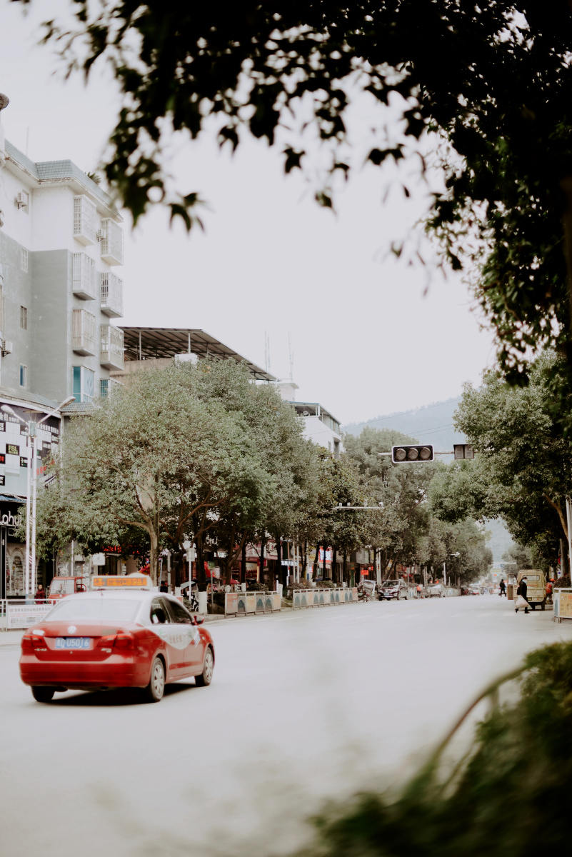 贵州省铜仁市江口县城街景