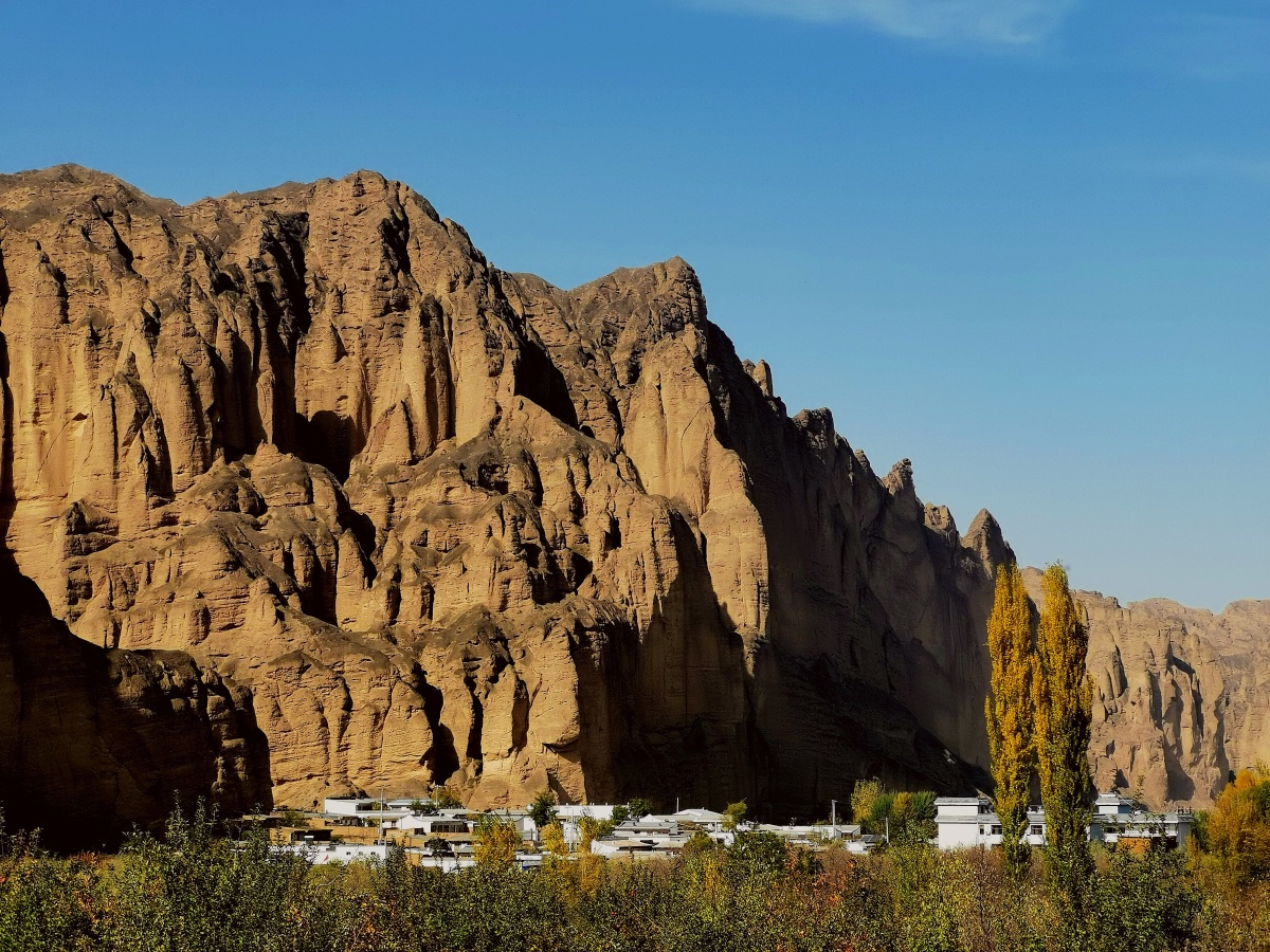 手机拍摄甘肃景泰黄河石林3