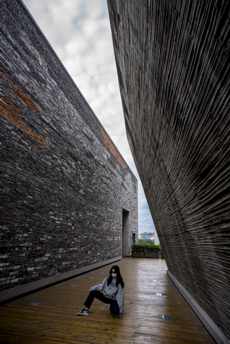 宁波博物馆天台打卡