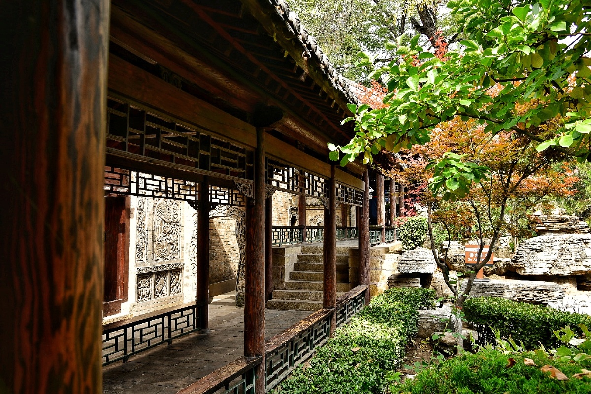 晋城康熙恩师陈廷敬故居中国第一豪宅