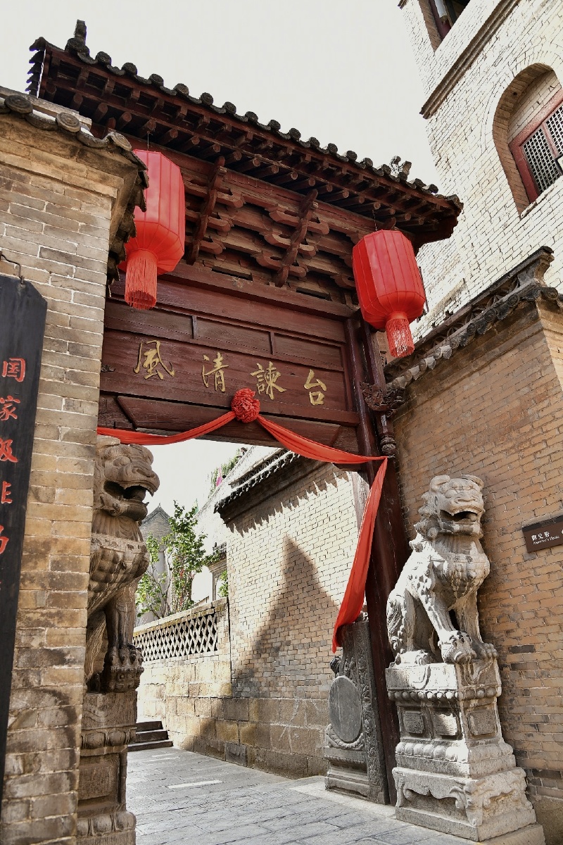 晋城康熙恩师陈廷敬故居中国第一豪宅