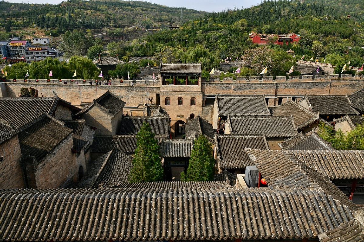 晋城康熙恩师陈廷敬故居中国第一豪宅