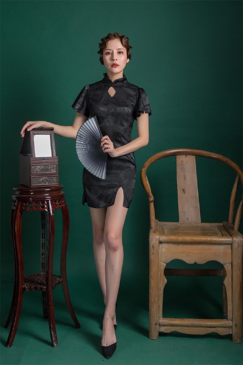旗袍- 晋希-千鸟映画摄 - 图虫