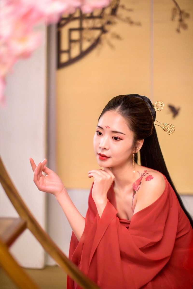 室内古风模特娜娜