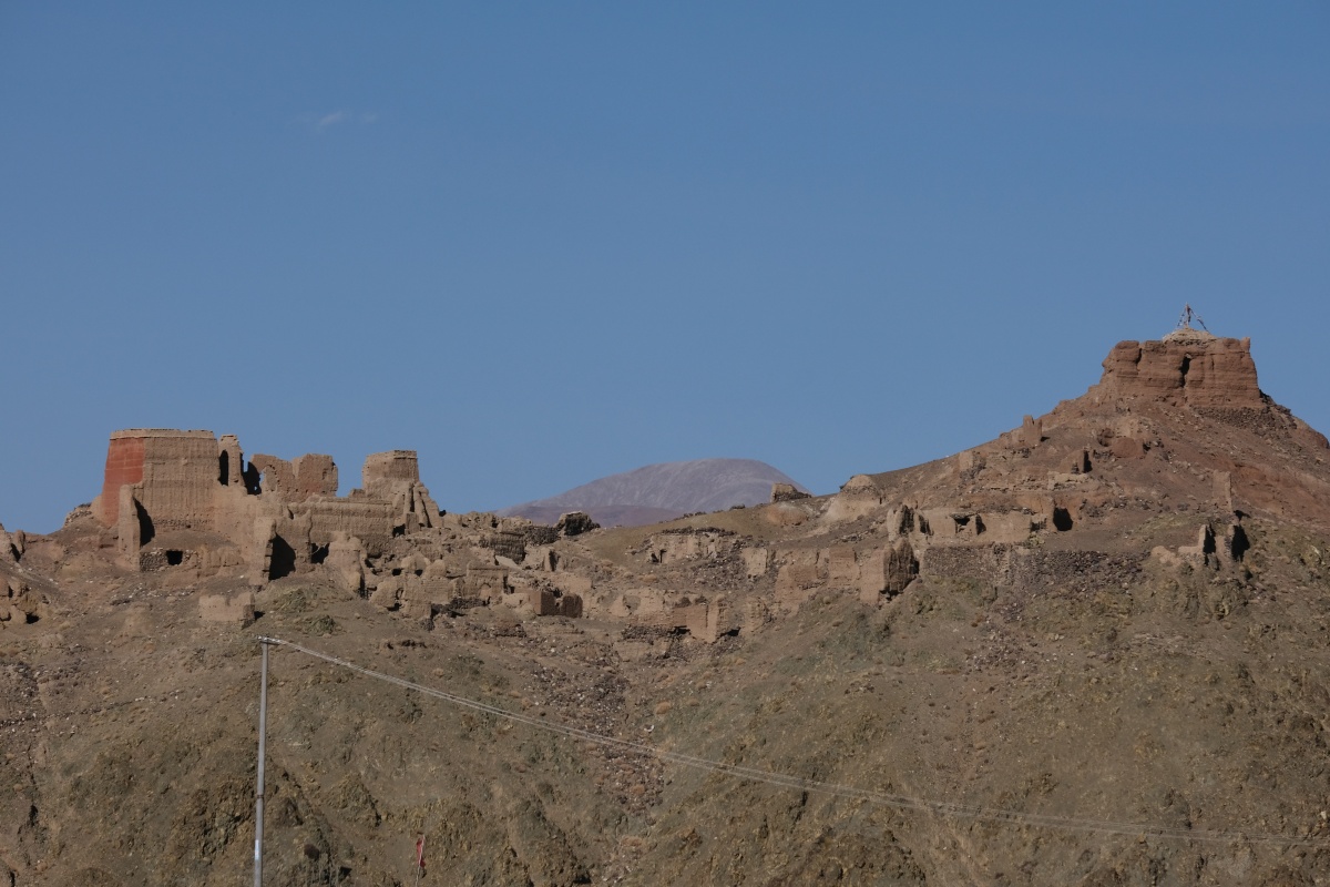 西藏阿里噶尔县达巴乡古象雄东坡遗址