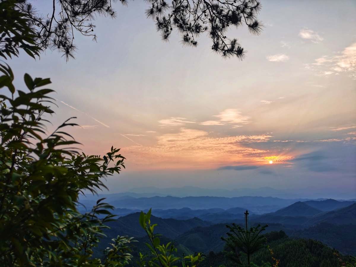 日落西山