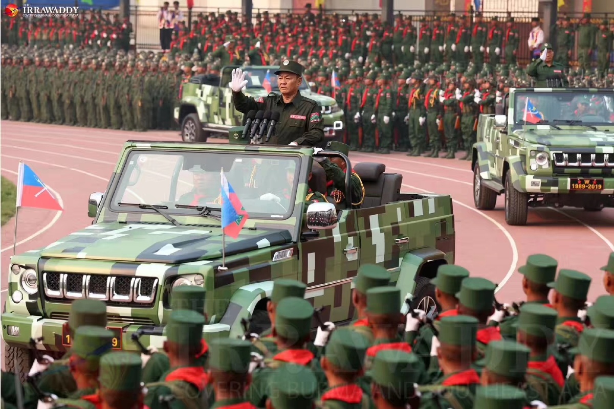 缅甸第二特区佤邦三十周年庆典41773