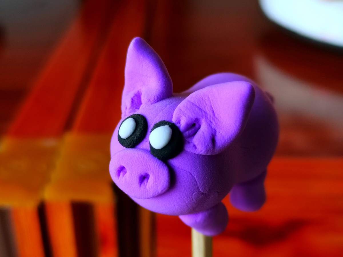 面塑61小猪佩奇