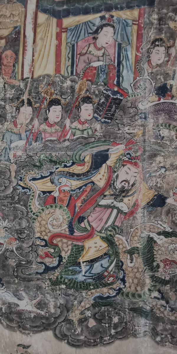 瑰宝云冈石窟壁画风