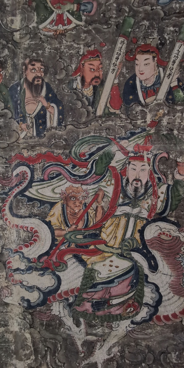 瑰宝云冈石窟壁画风