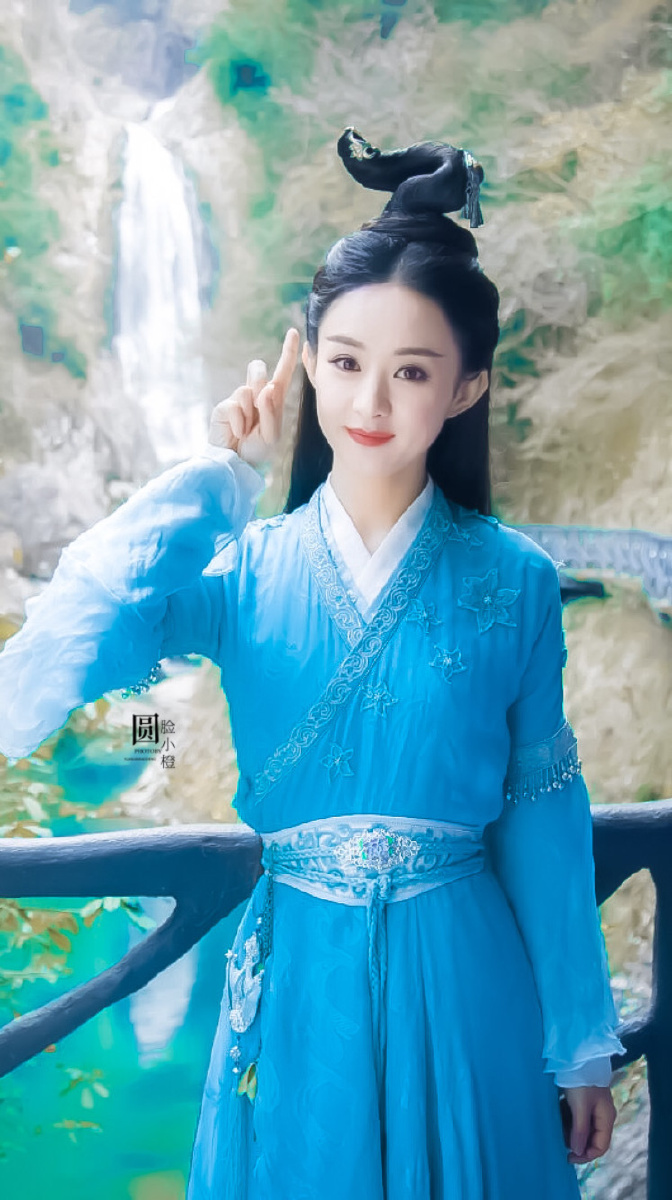 赵丽颖碧瑶四岁了