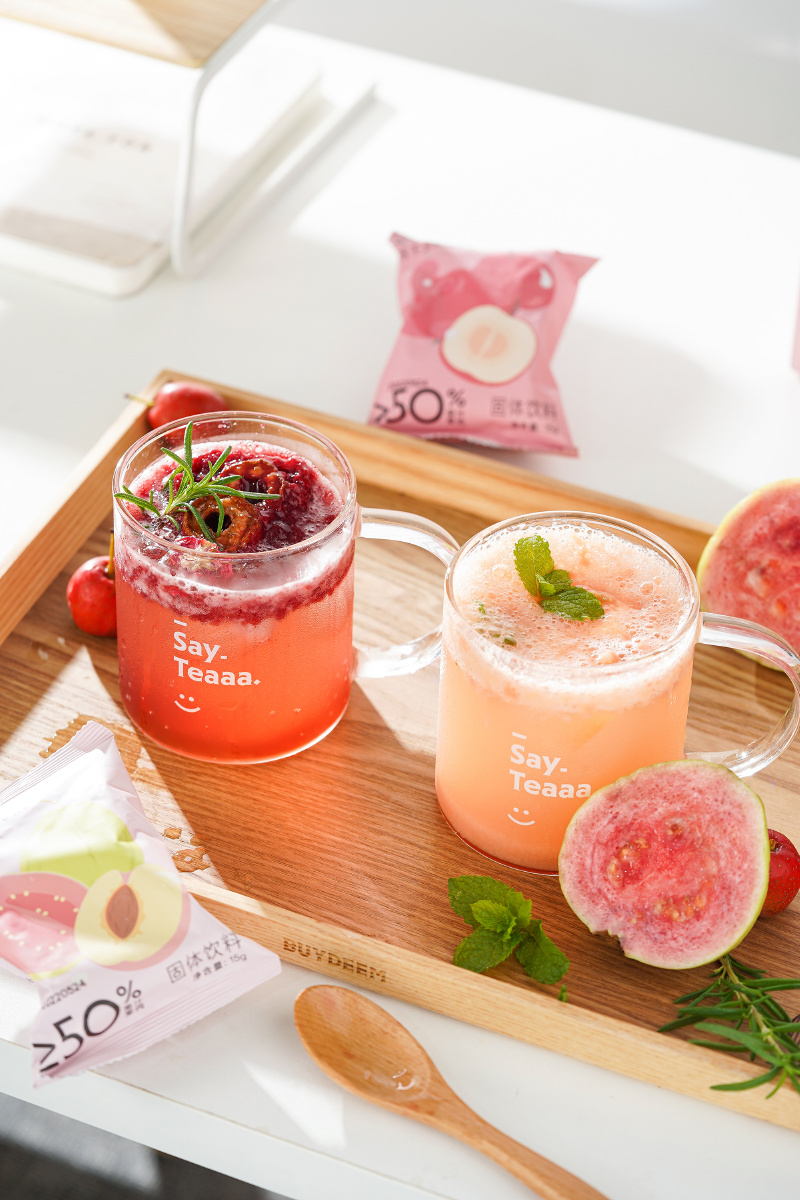 夏日特调饮品一秒降温5秒杀鲜榨果汁