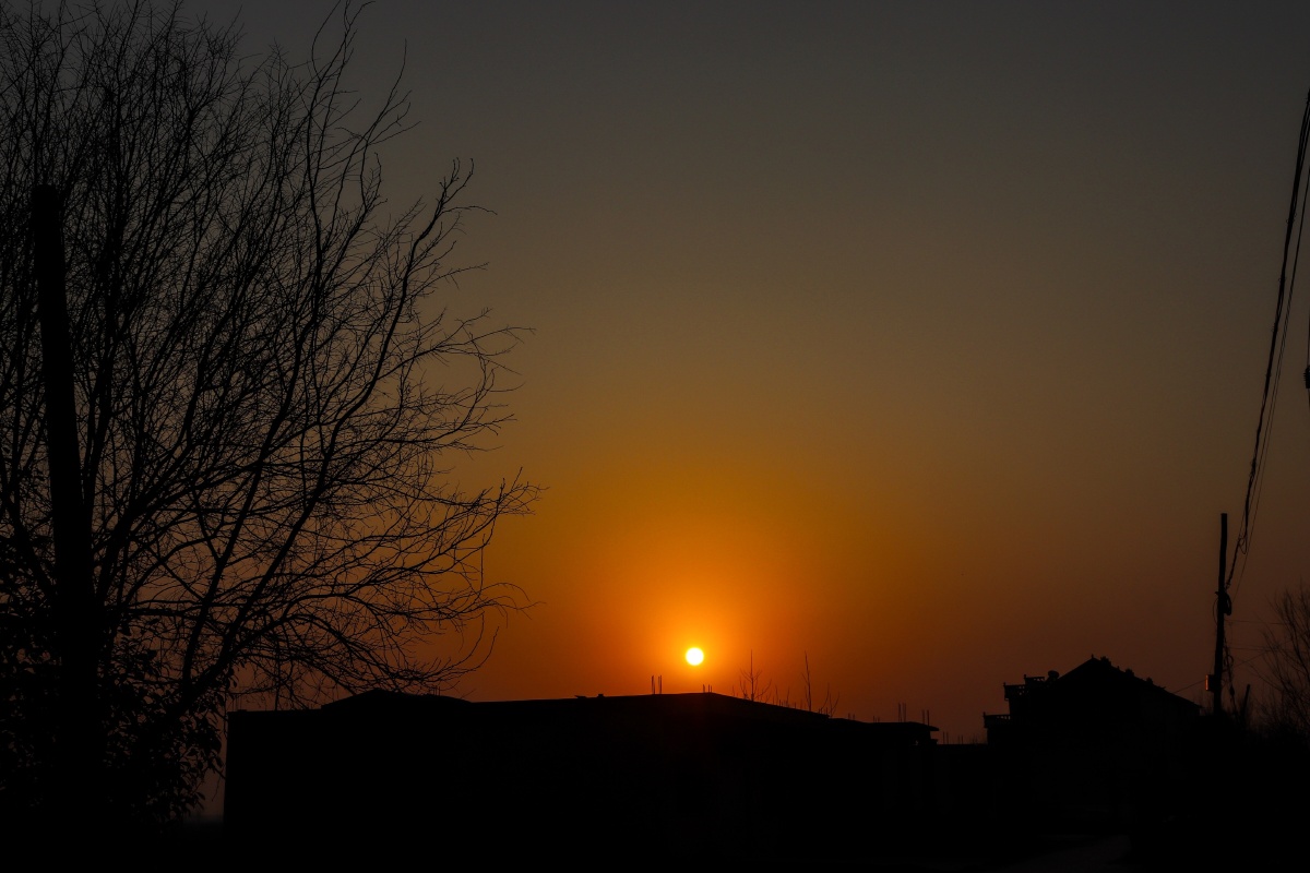 乡下傍晚 - 影子wyy - 图虫