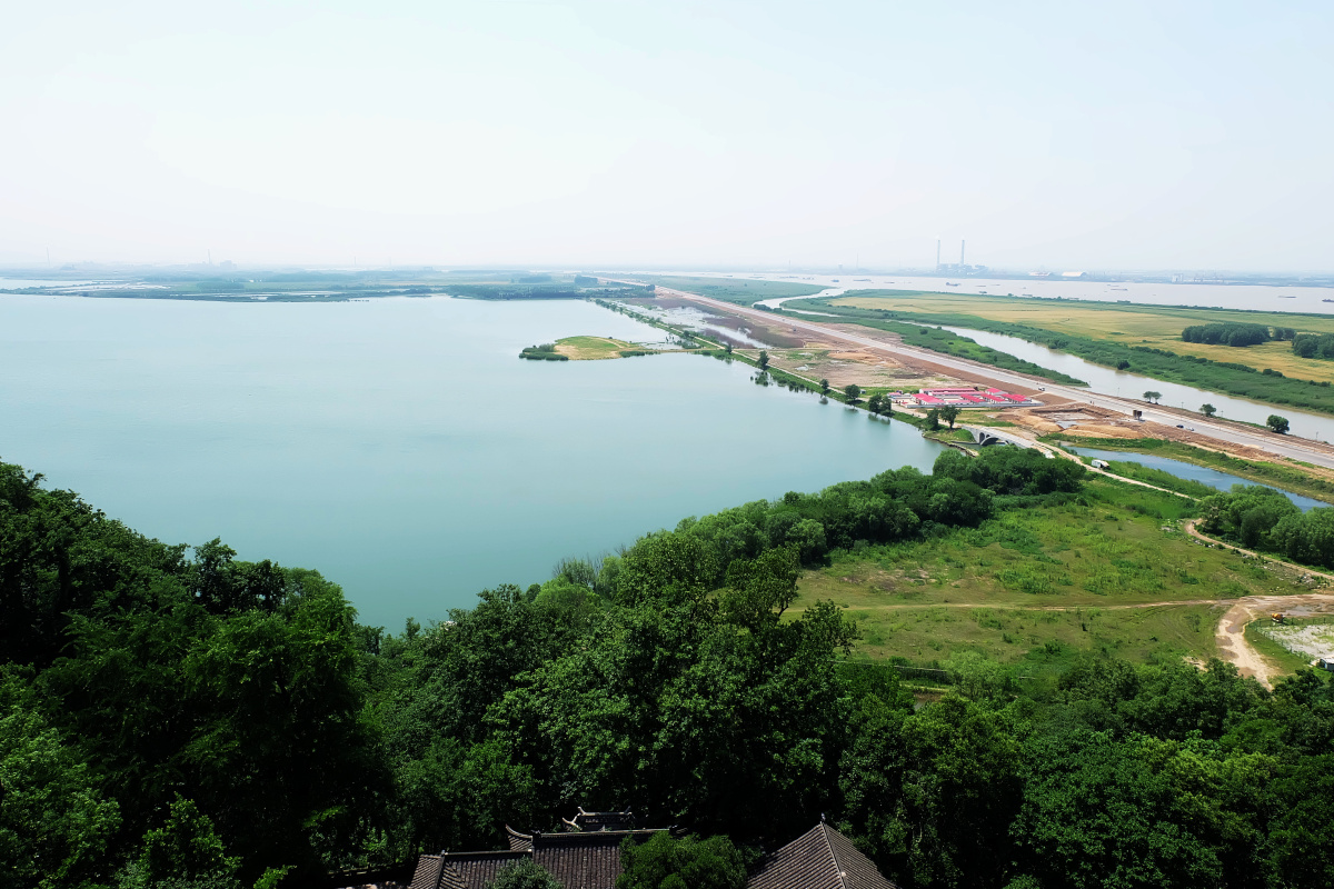 长江江苏镇江焦山段