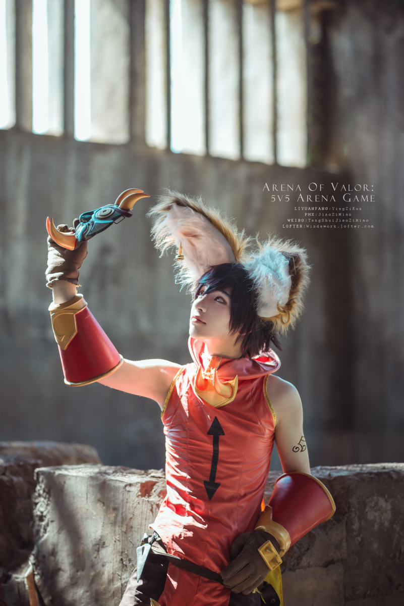 客片王者荣耀李元芳cos