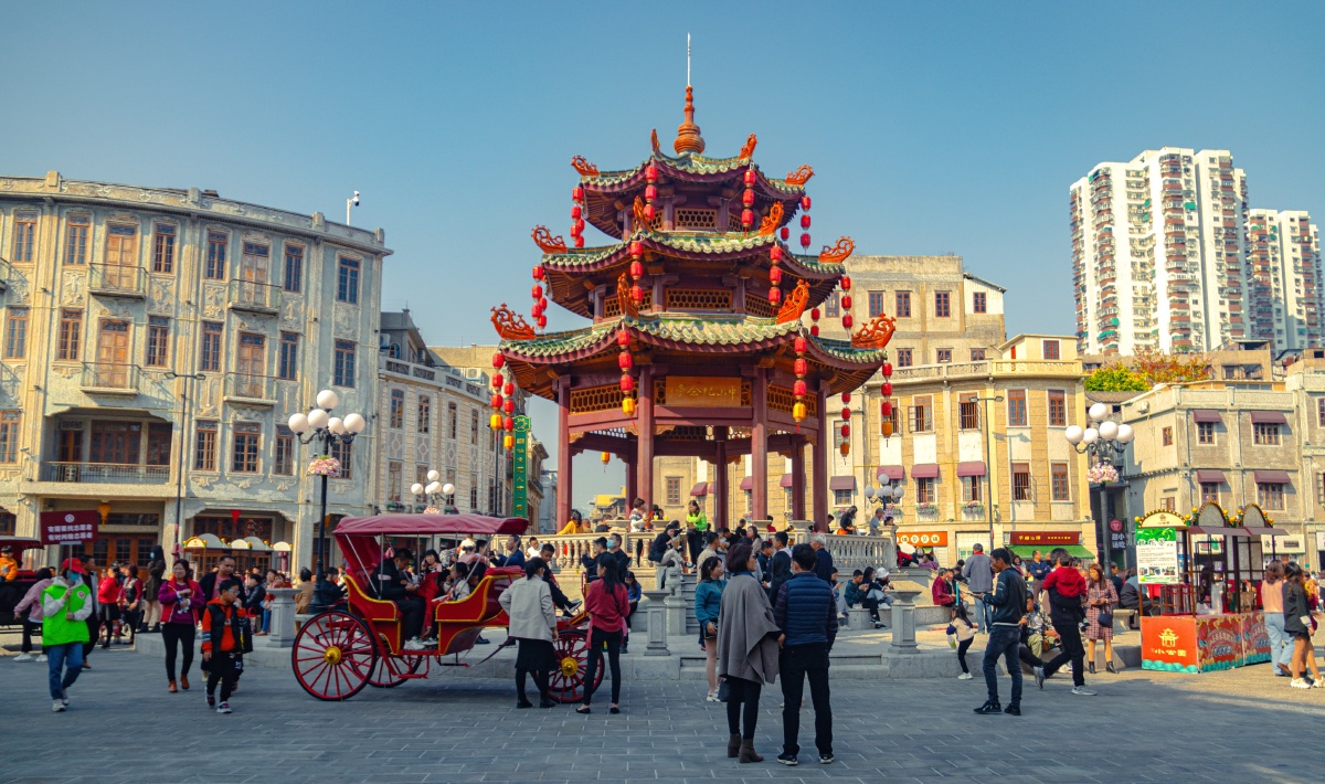 汕头小公园汕头地标建筑