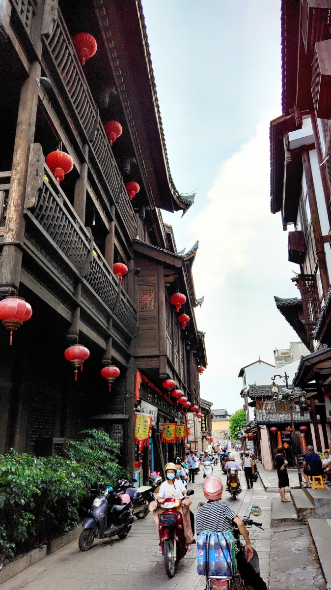 福建长汀古城图记