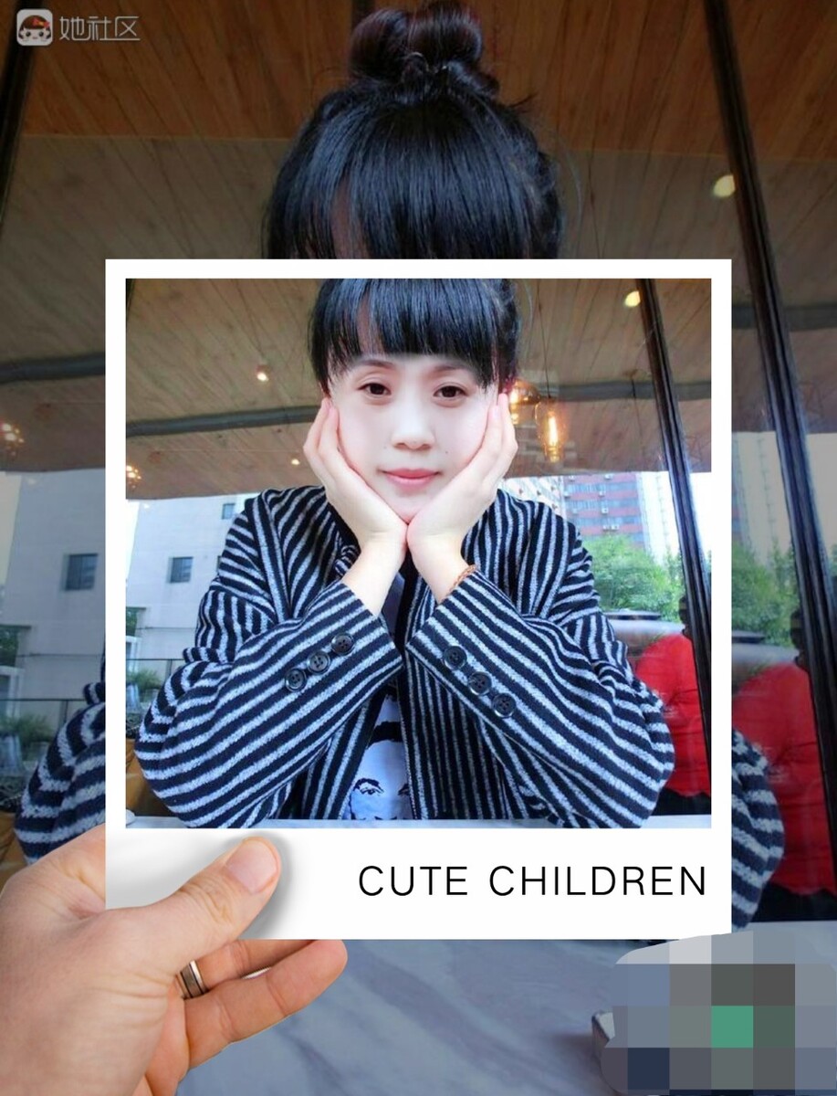幼儿锅盖头发型图片