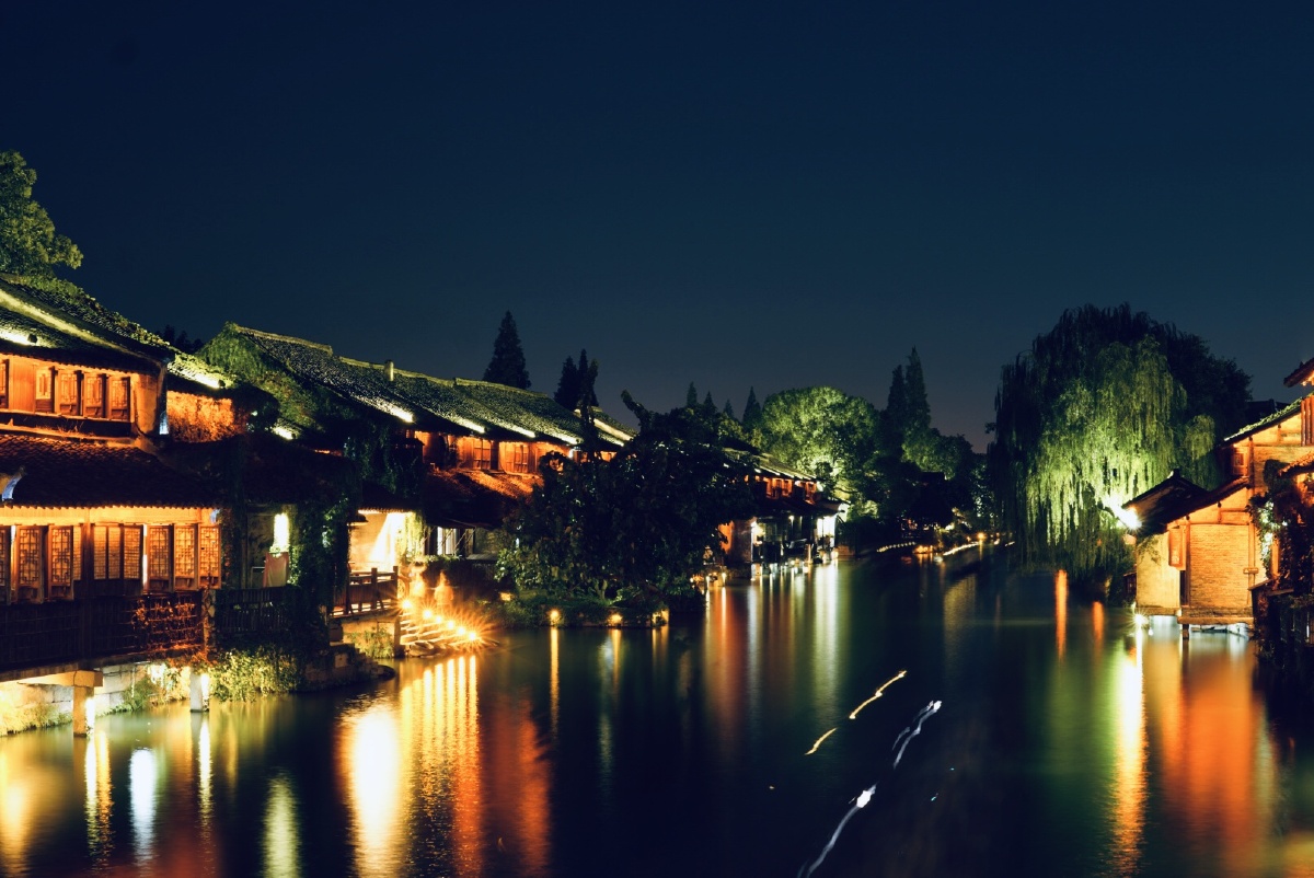 乌镇晚灯sonya6400sigma30f14