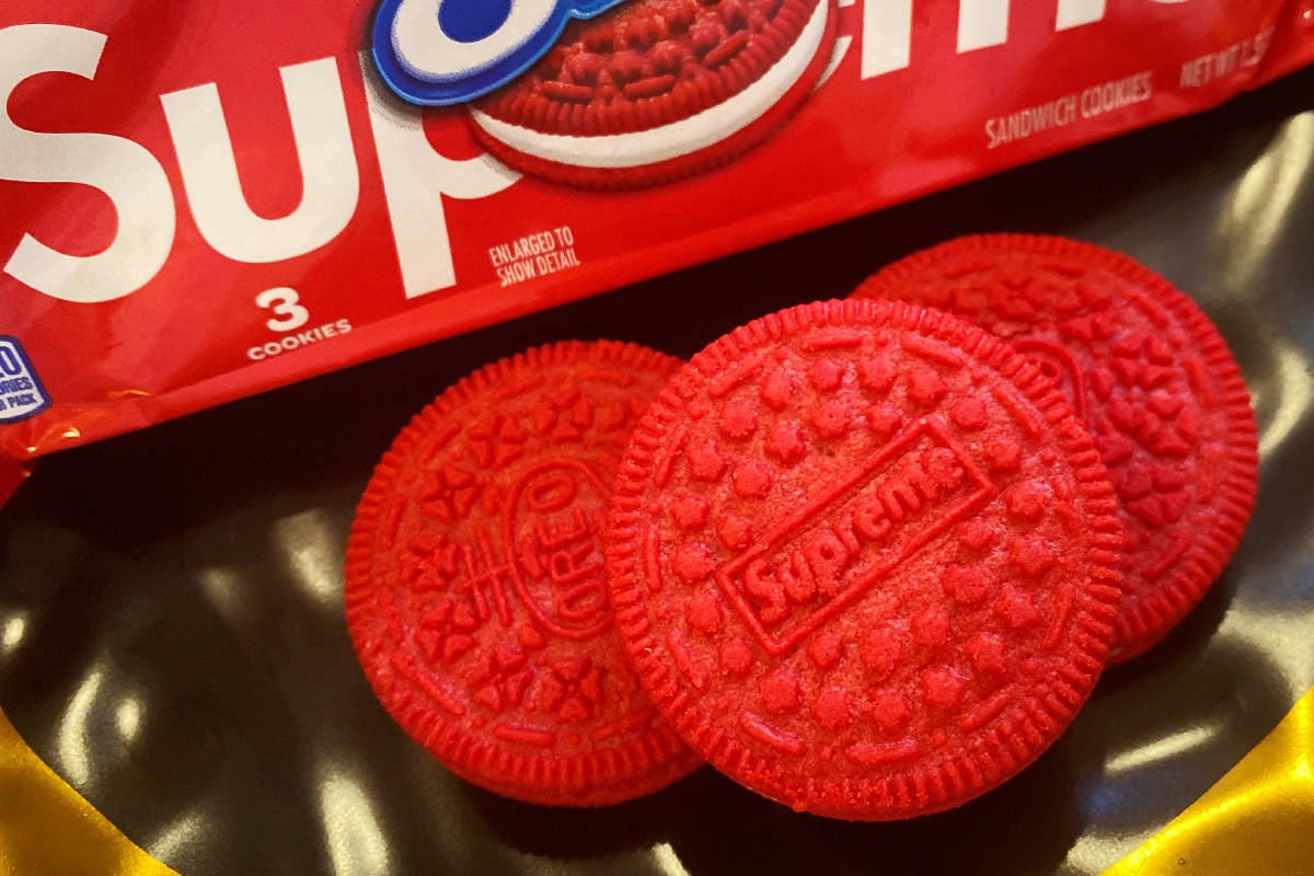 史上最贵的饼干supreme联名奥利奥07奥利奥经典的圆形只不过饼干