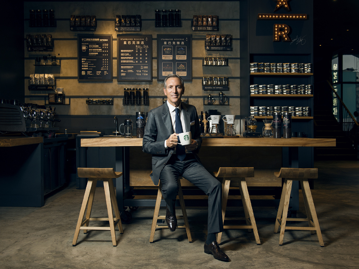 星巴克创始人霍华德 舒尔茨