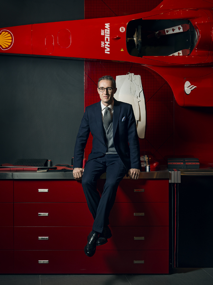 法拉利大中华区总裁兼ceo 陶孟德先生