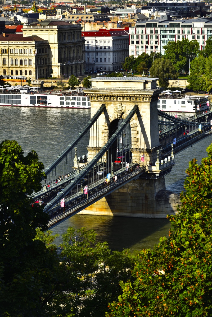 匈牙利布达佩斯链子桥