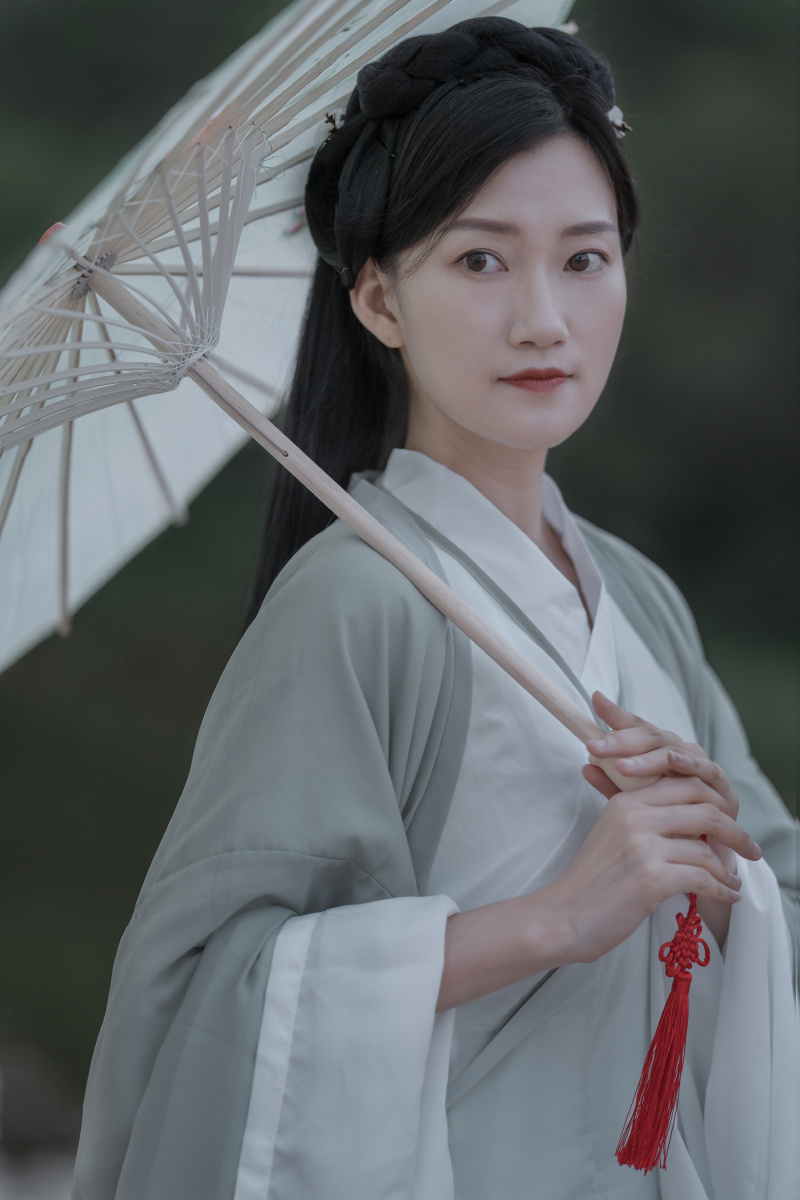 古风林韵古风汉服人像