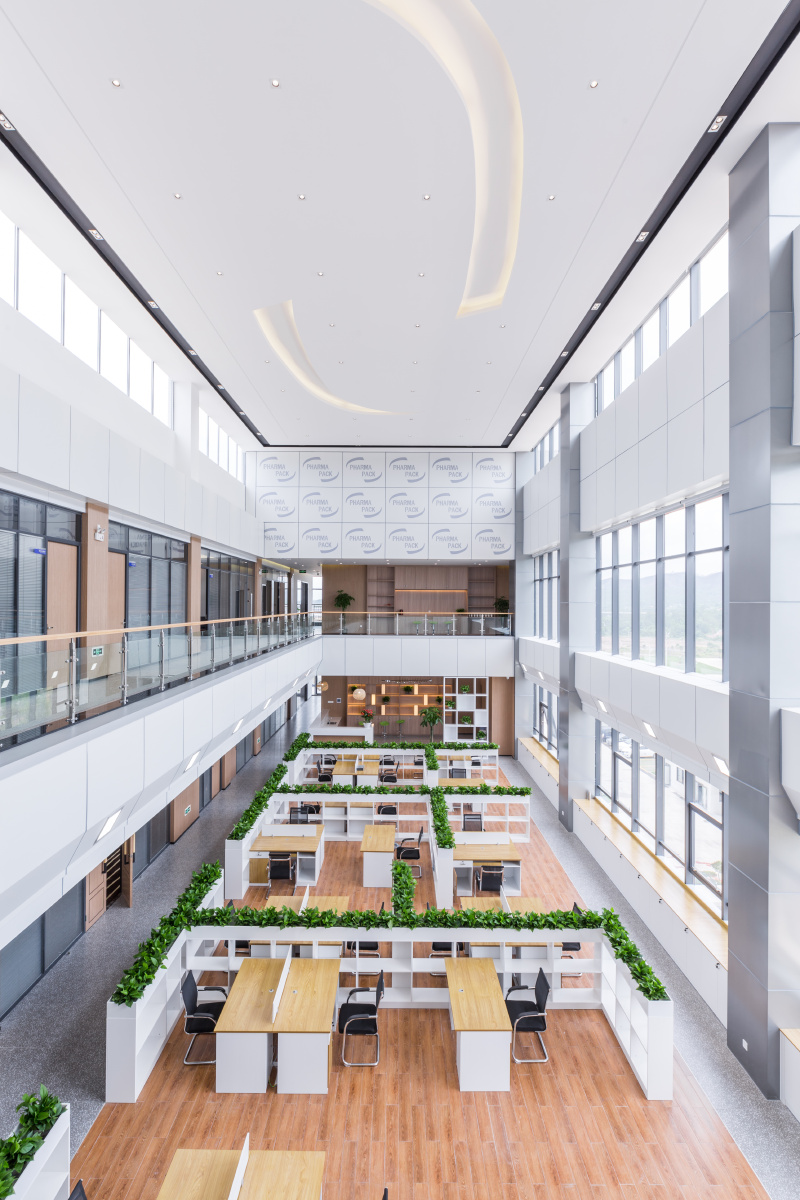 公司办公楼室内环境照片