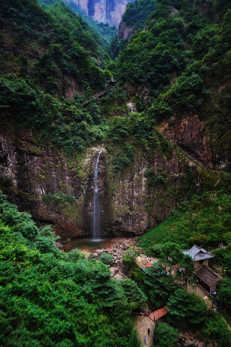 摄于台州神仙居北门缆车上