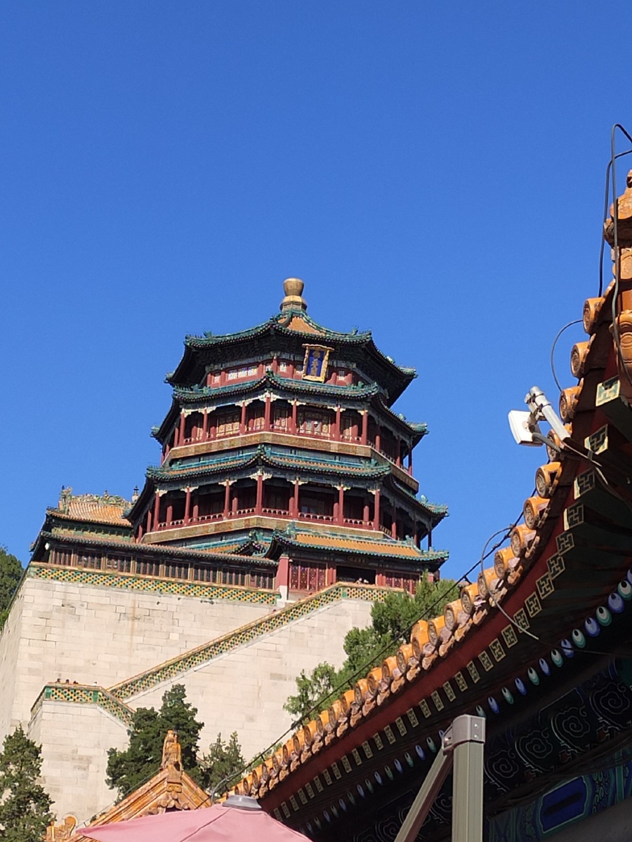 颐和园万寿山佛香阁