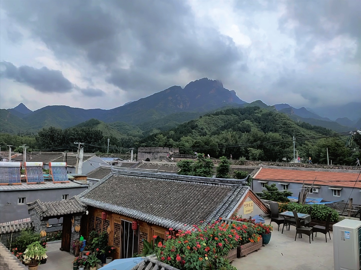 密云雾灵山遥桥古堡拍摄于北京密云