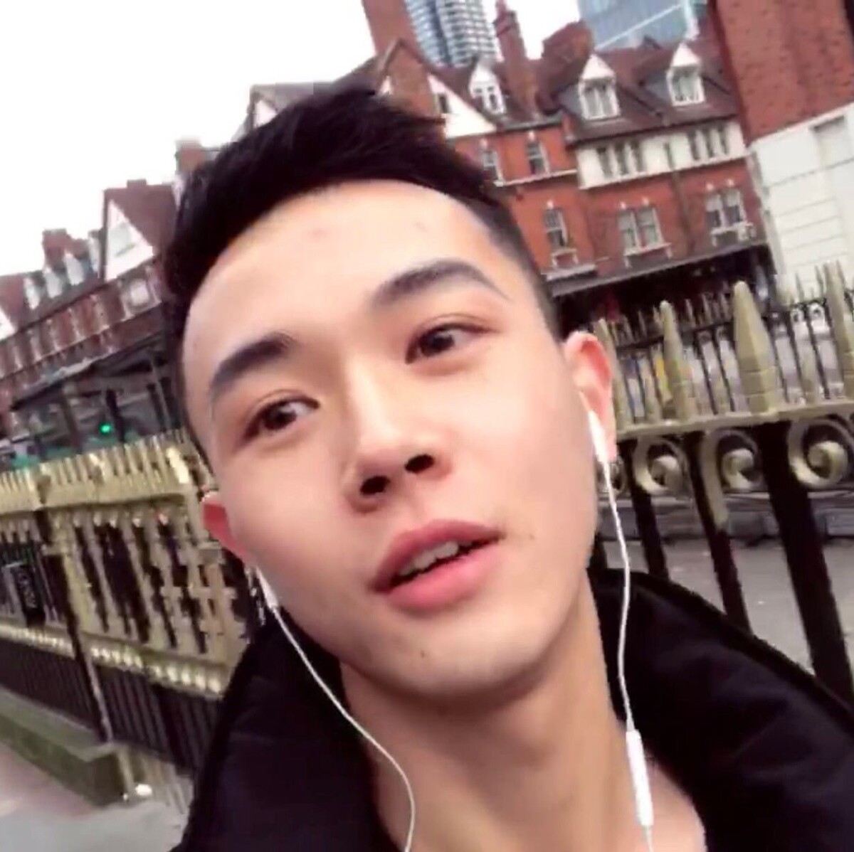 两边寸头发型图片男