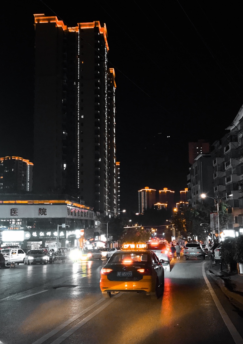 贵州夜景【毕节】