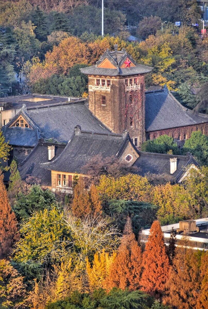 南京大学校园景色图片