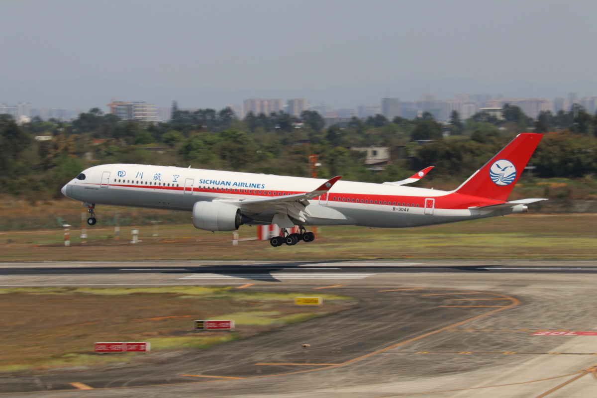 四川航空 airbus a350-900