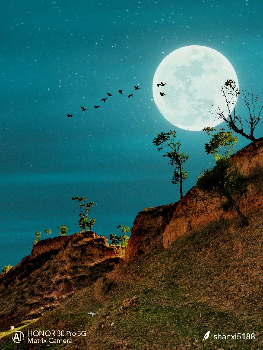 雁引愁心去,山衔好月来0596 - 如梦500 - 图虫