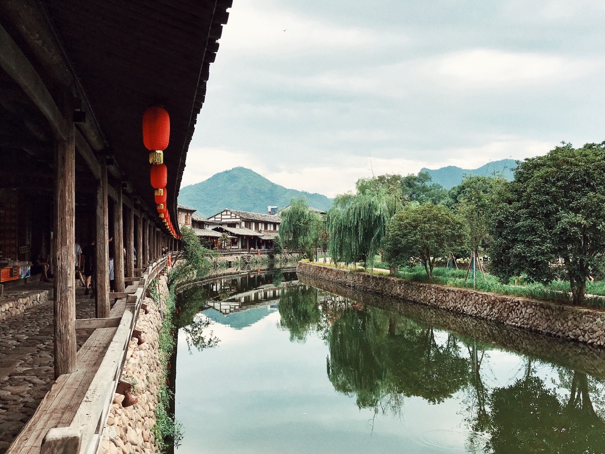 楠溪江丽水古街
