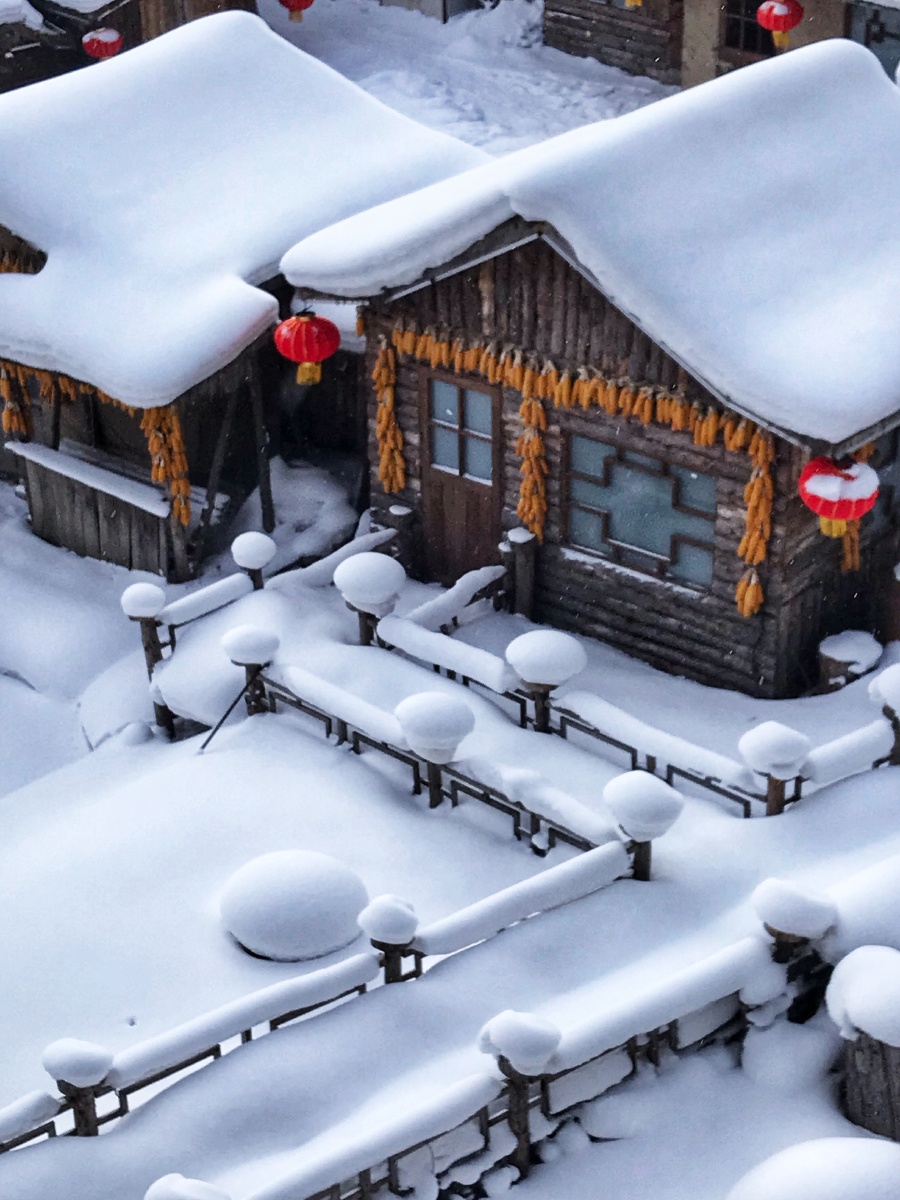 黑龙江雪乡雪景