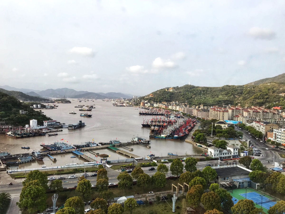 中国四大渔港之一石浦渔港