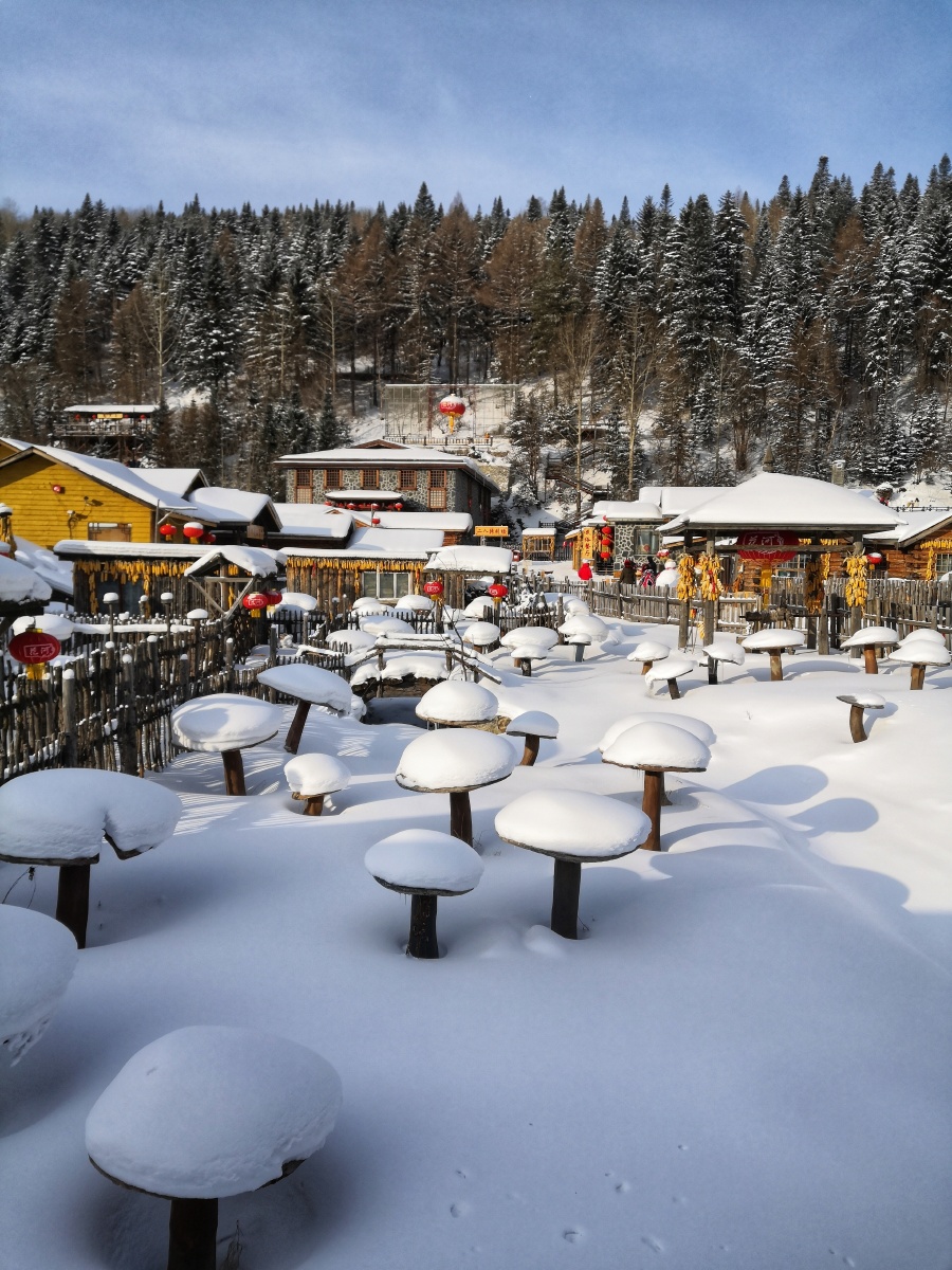 黑龙江雪乡雪景