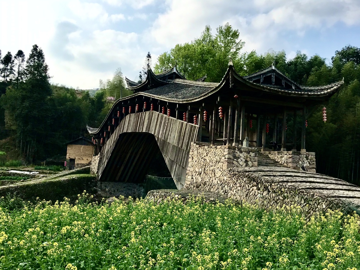 泰顺古廊桥文兴桥