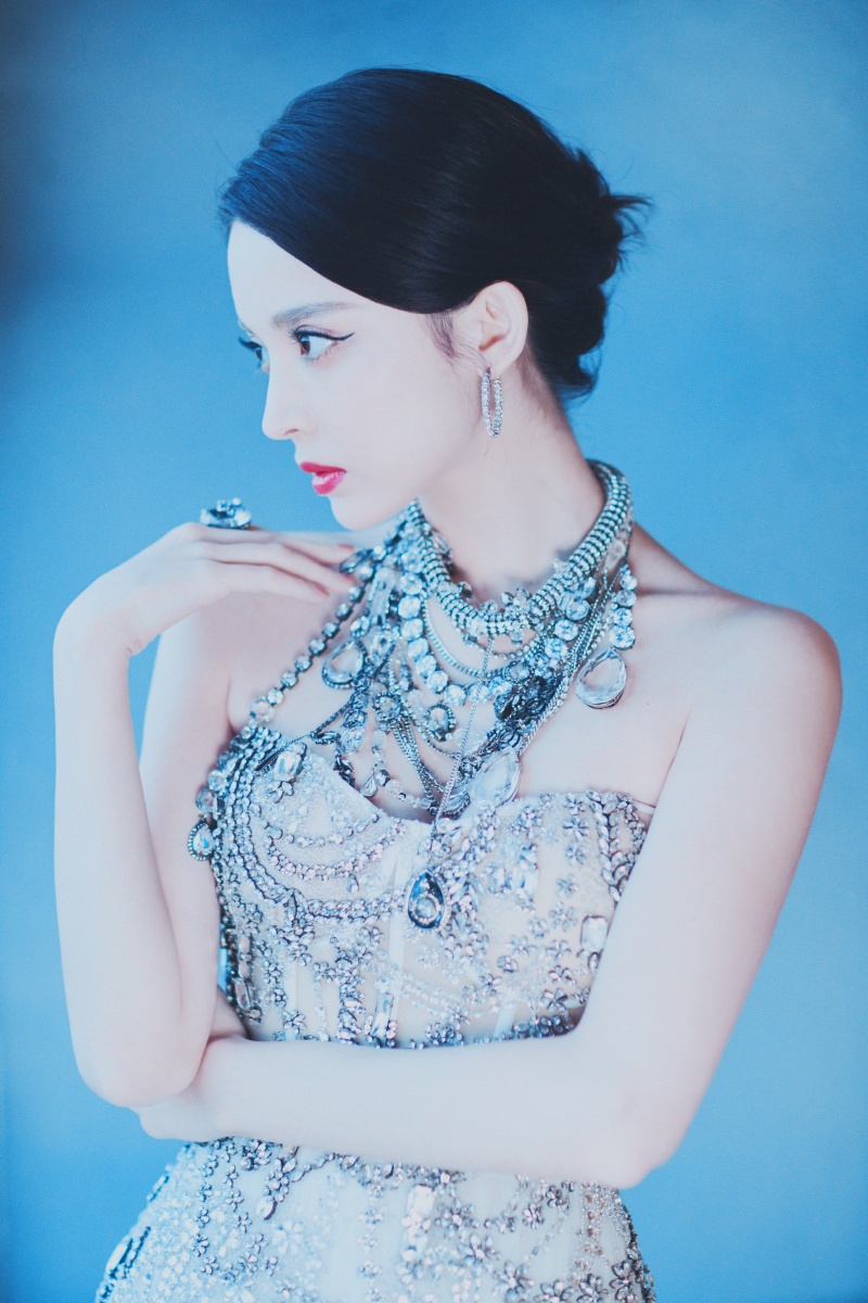 古力娜扎戛纳战袍fromalexandermcqueen