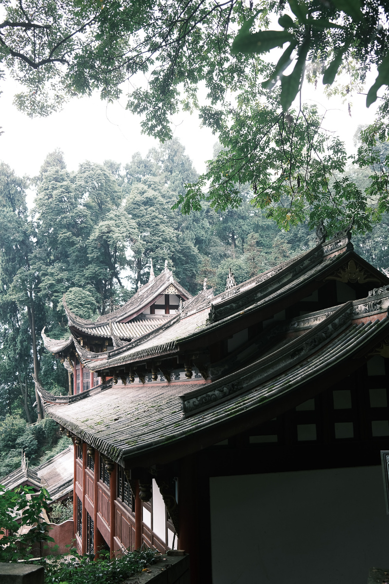 成都崇州街子古镇光严禅院