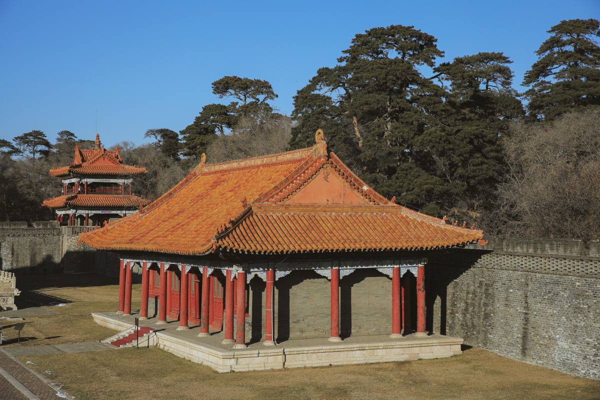 世界文化遗产清福陵沈阳东陵努尔哈赤陵寝