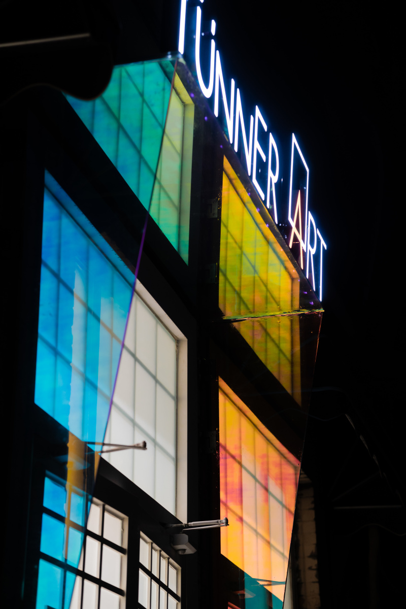 夜独798艺术区拍摄于1128衰